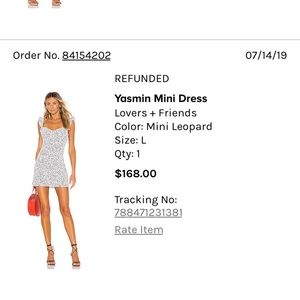 Lovers + Friends Leopard Dress